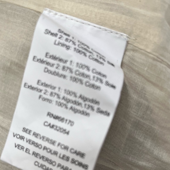 NWT Anthropologie Samant Chauhan Strapless Ombre Cotton/ Silk Pockets Maxi Dress - Picture 13 of 14